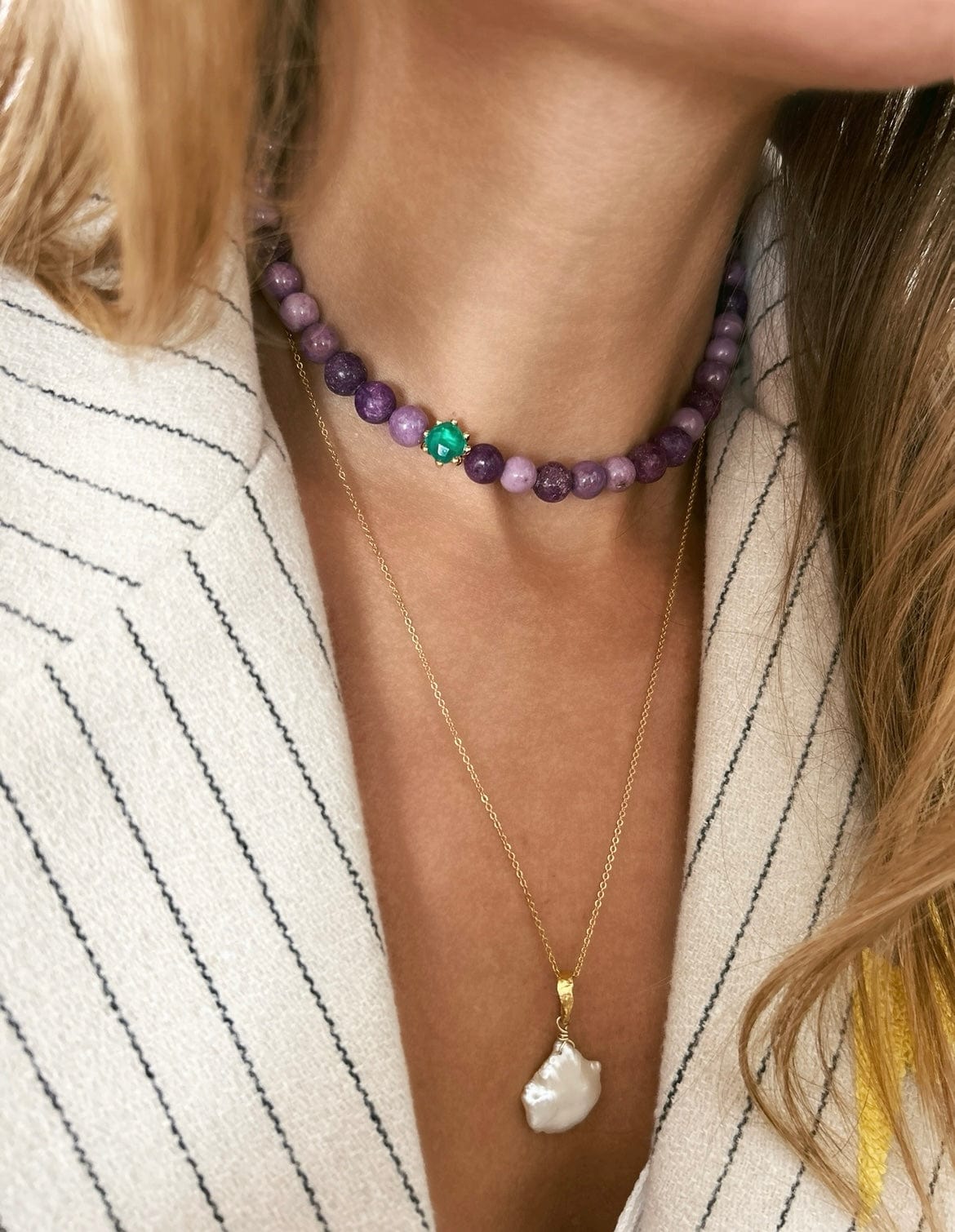 Elise Tsikis Paris Collier Ismailaga - archive