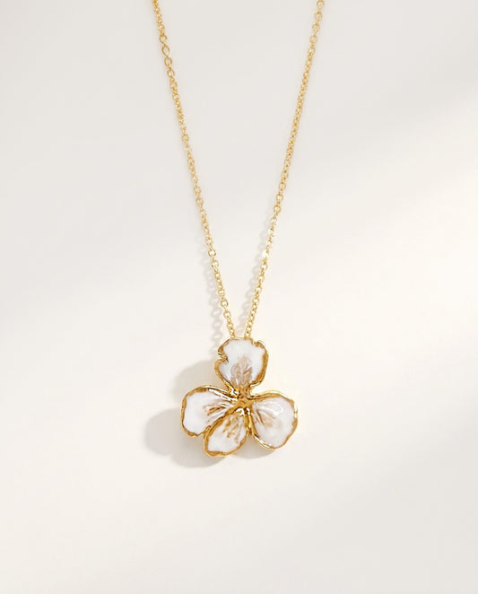 Elise Tsikis Paris Collier Silane émaillé