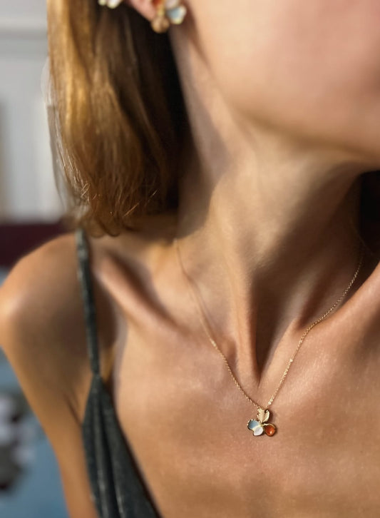 Elise Tsikis Paris Collier Silane Poiesis