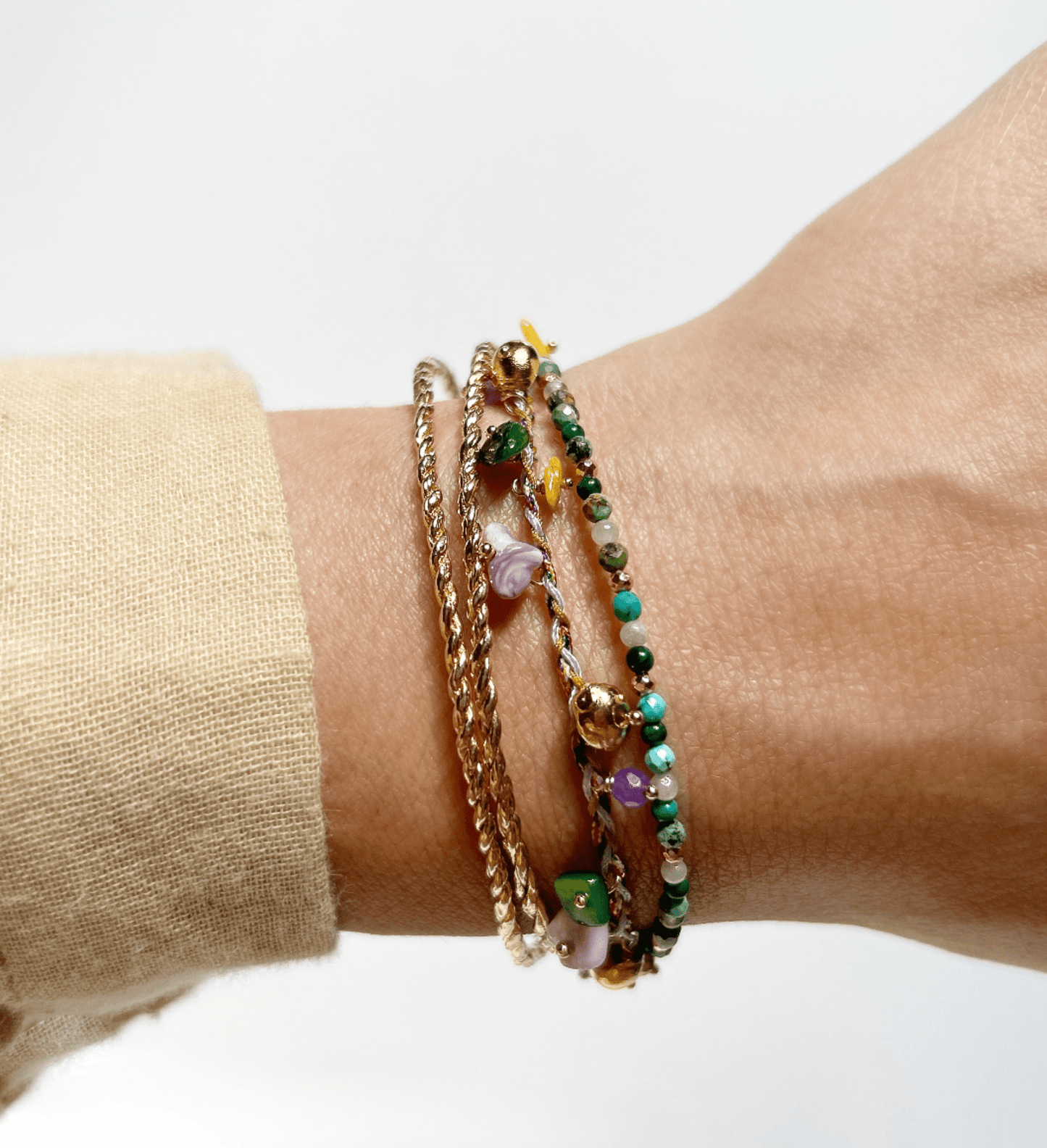 Elise Tsikis Paris Duo de bracelets Celal