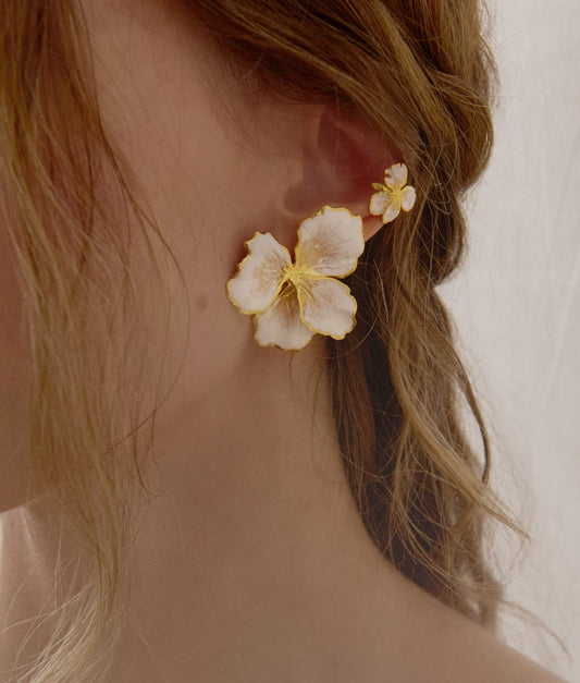 Elise Tsikis Paris Earcuff Myli Émaillée