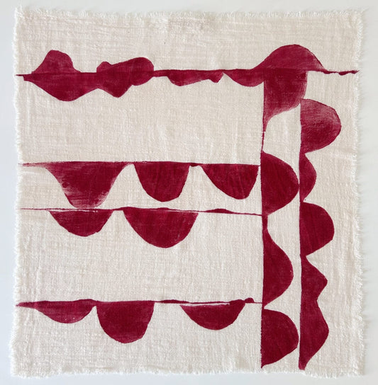 Elise Tsikis Paris Foulard Houston rouge