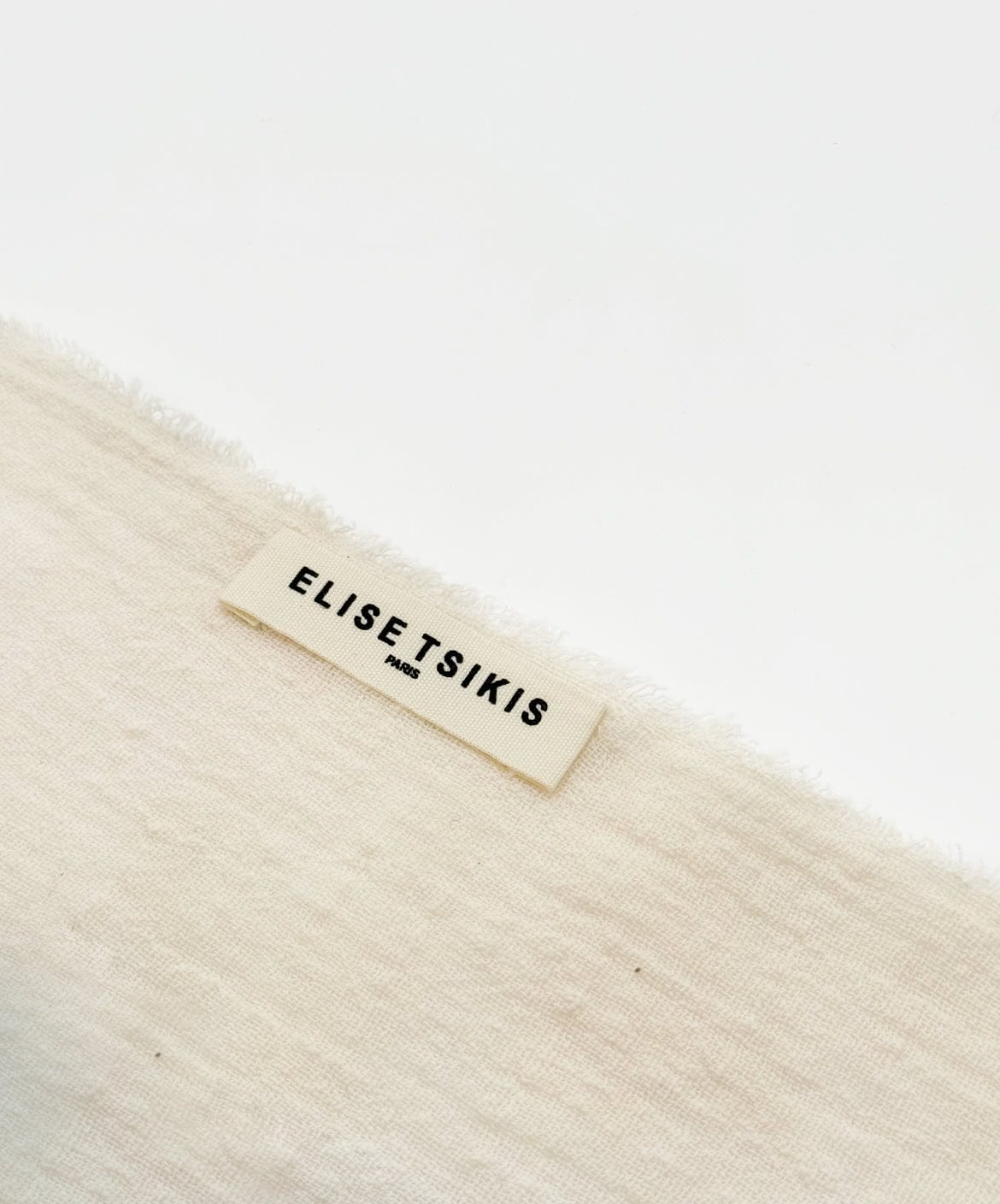 Elise Tsikis Paris Foulard Sinaloa écru
