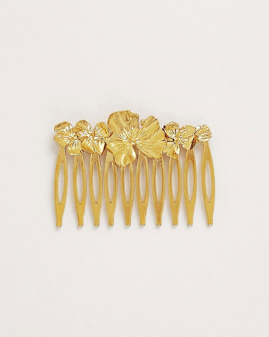 Elise Tsikis Paris Peigne de cheveux Phylakia Gold