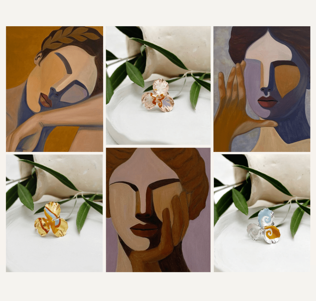 Elise Tsikis Paris Pensée medium Elise Tsikis x Dalel Ouasli - archive