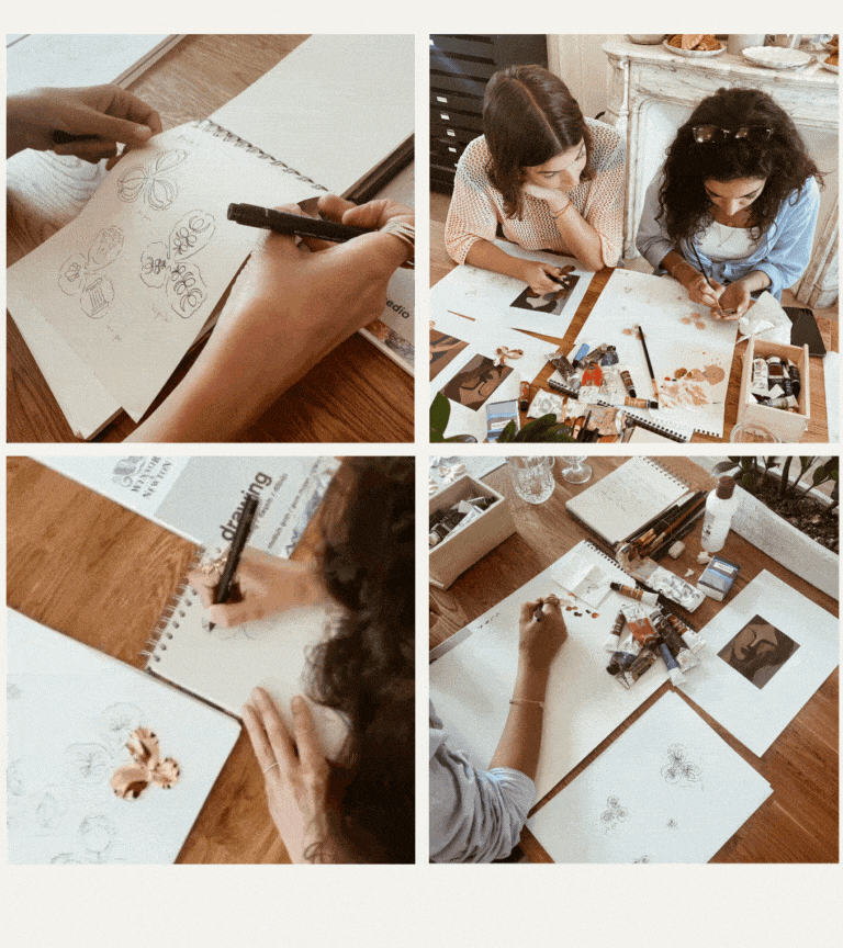 Elise Tsikis Paris Pensée medium Elise Tsikis x Dalel Ouasli - archive