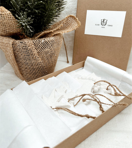 Coffret céramiques de Noël
