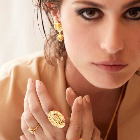 Boucles d'oreilles Flores