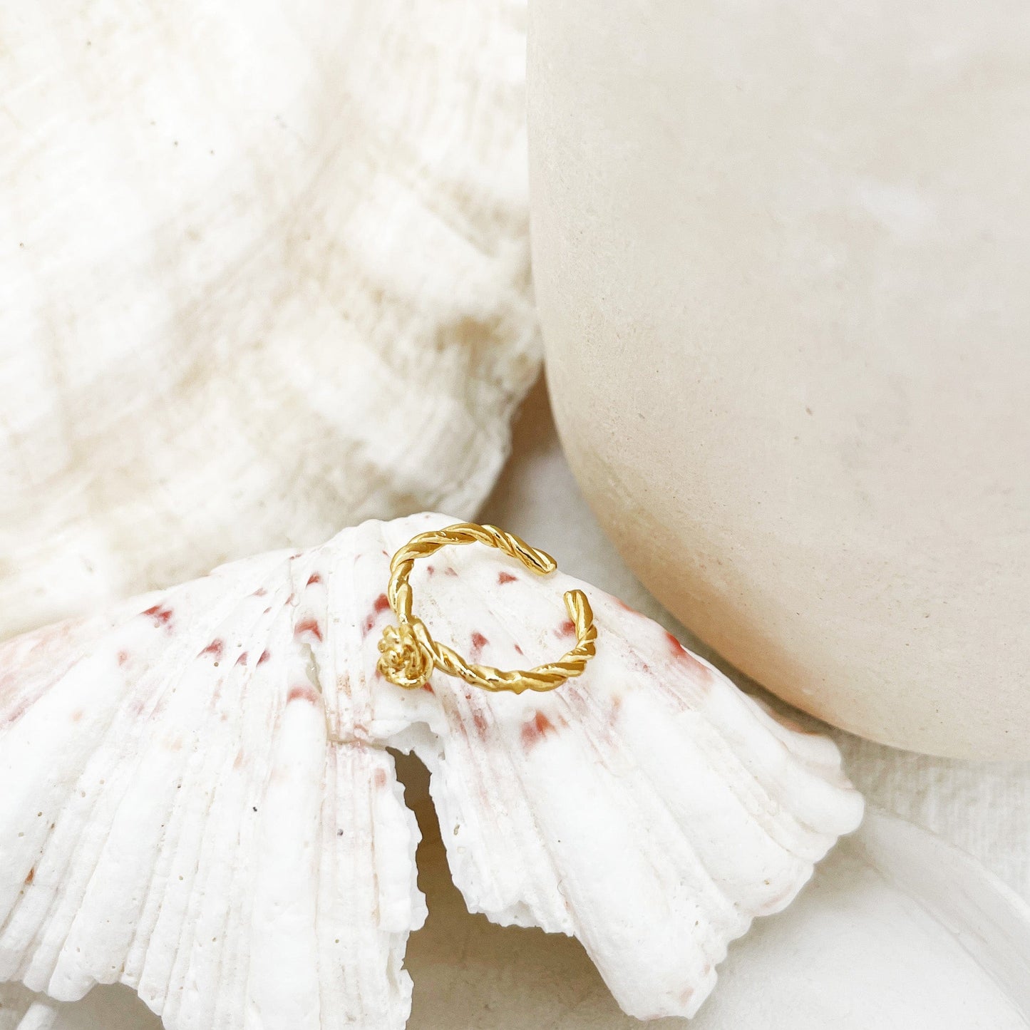 Elise Tsikis Paris Bague Lotis