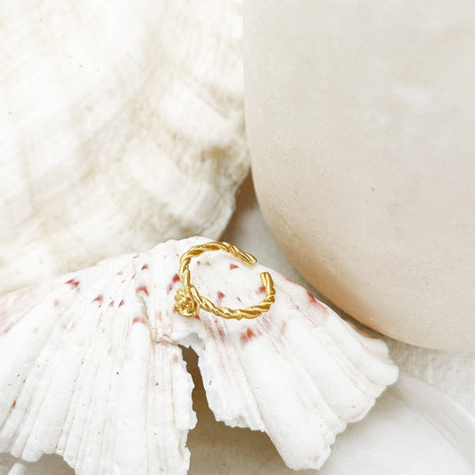 Elise Tsikis Paris Bague Lotis