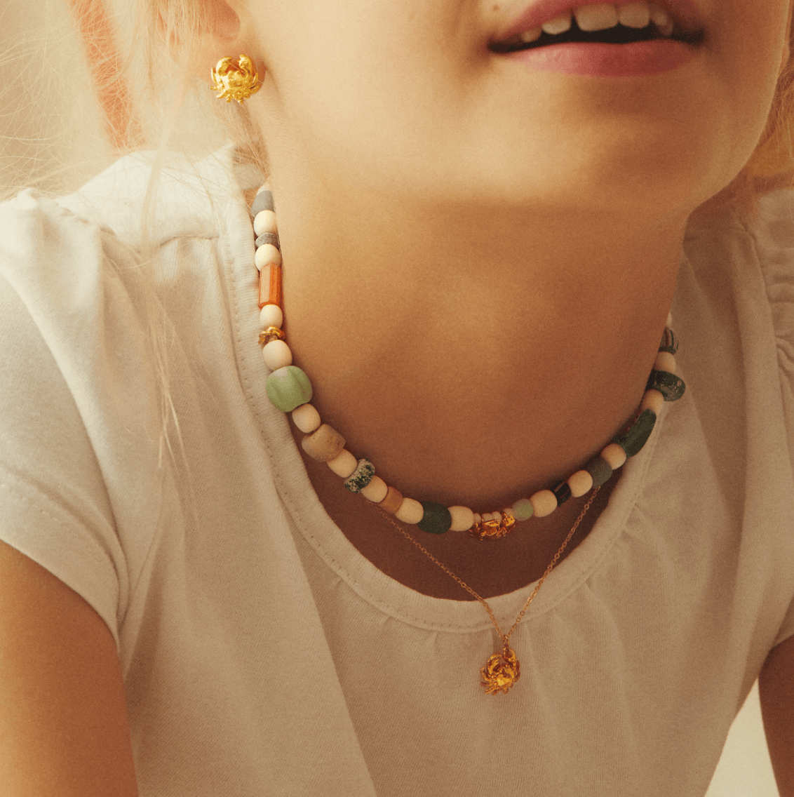 Elise Tsikis Paris Boucles d'oreilles Calipso