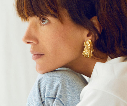 Elise Tsikis Paris Boucles d'oreilles Gaia