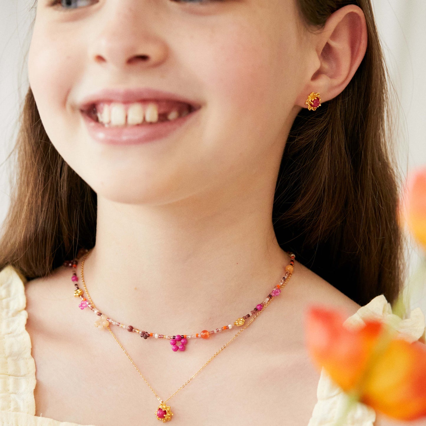 Elise Tsikis Paris Boucles d'oreilles Hortens