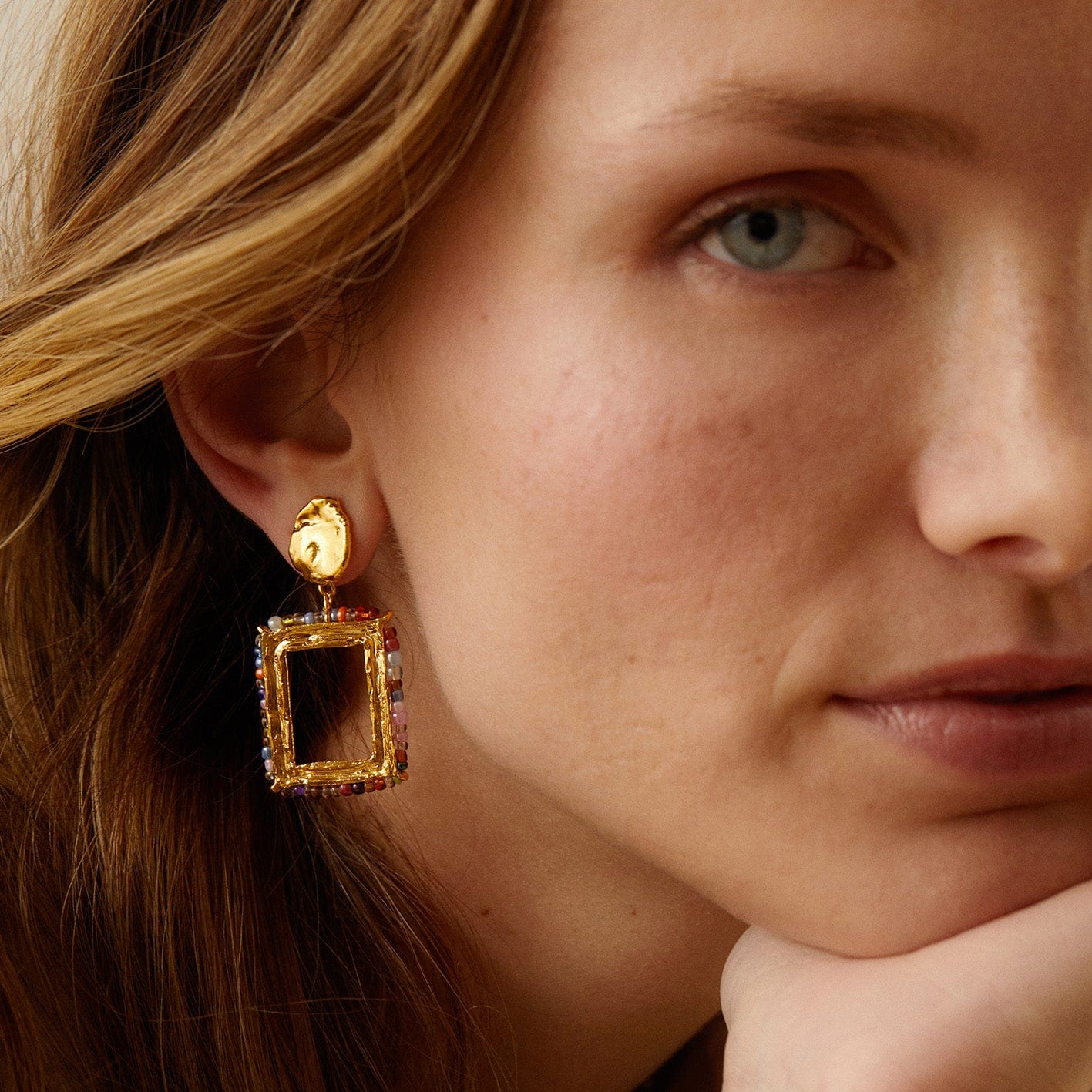Elise Tsikis Paris Boucles d'oreilles Kampia - archive