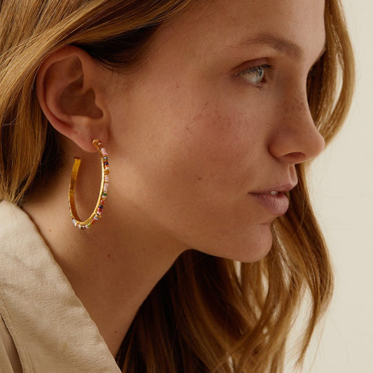 Elise Tsikis Paris Boucles d'oreilles Kimina medium