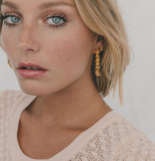 Elise Tsikis Paris Boucles d'oreilles Racine