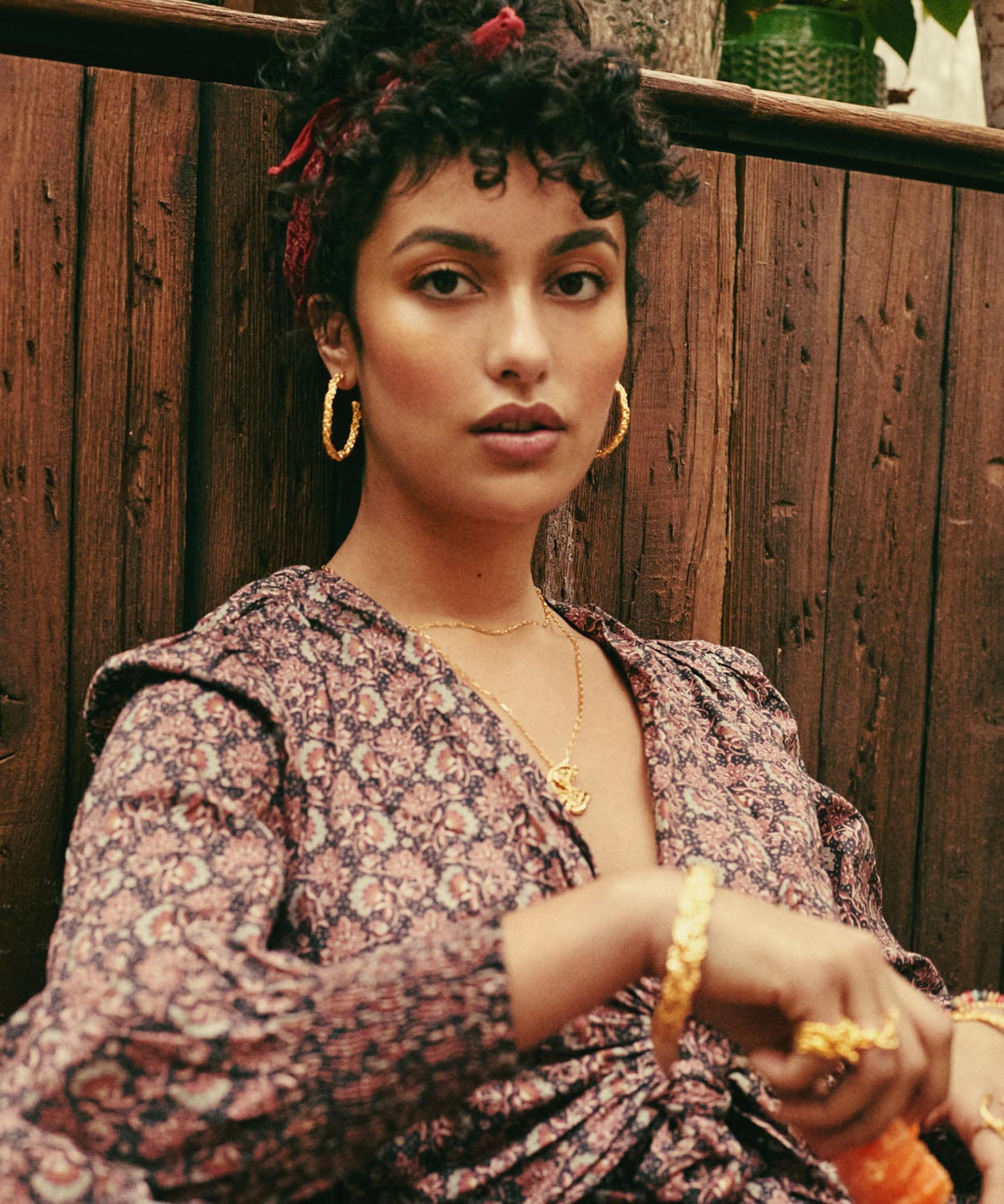 Elise Tsikis Paris Boucles d'oreilles Santa Medium - archive