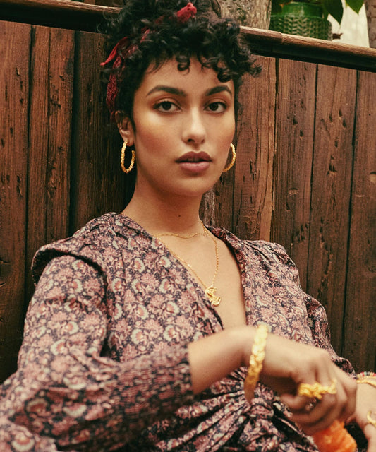 Elise Tsikis Paris Boucles d'oreilles Santa Medium - archive