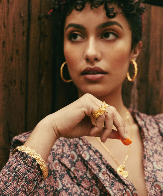 Elise Tsikis Paris Boucles d'oreilles Santa Medium - archive