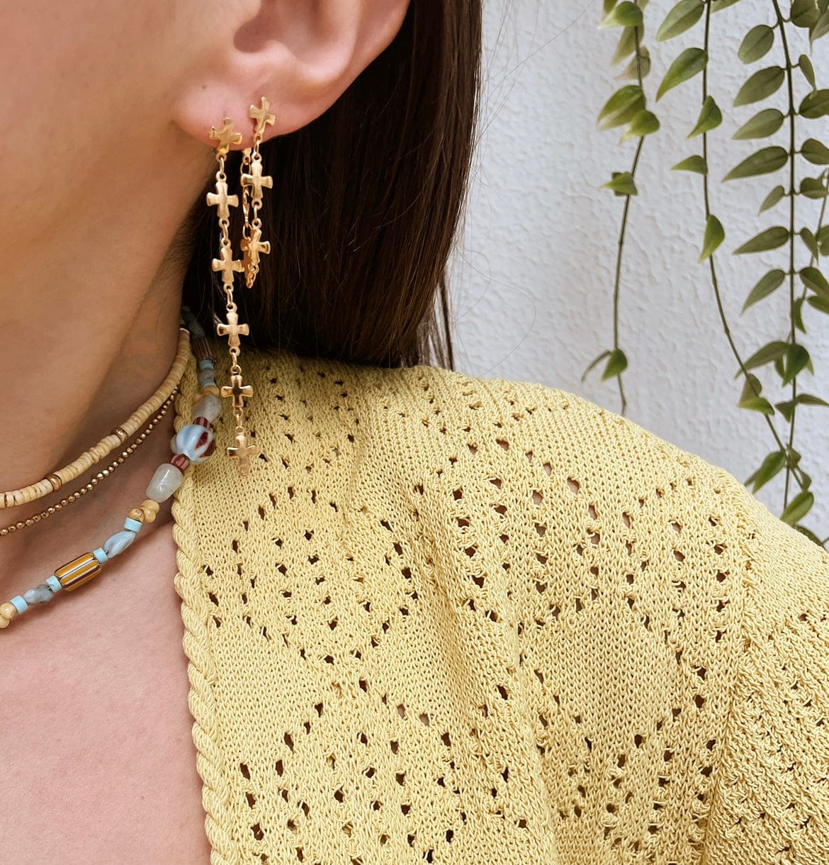 Elise Tsikis Paris Boucles d'oreilles Saou - archive