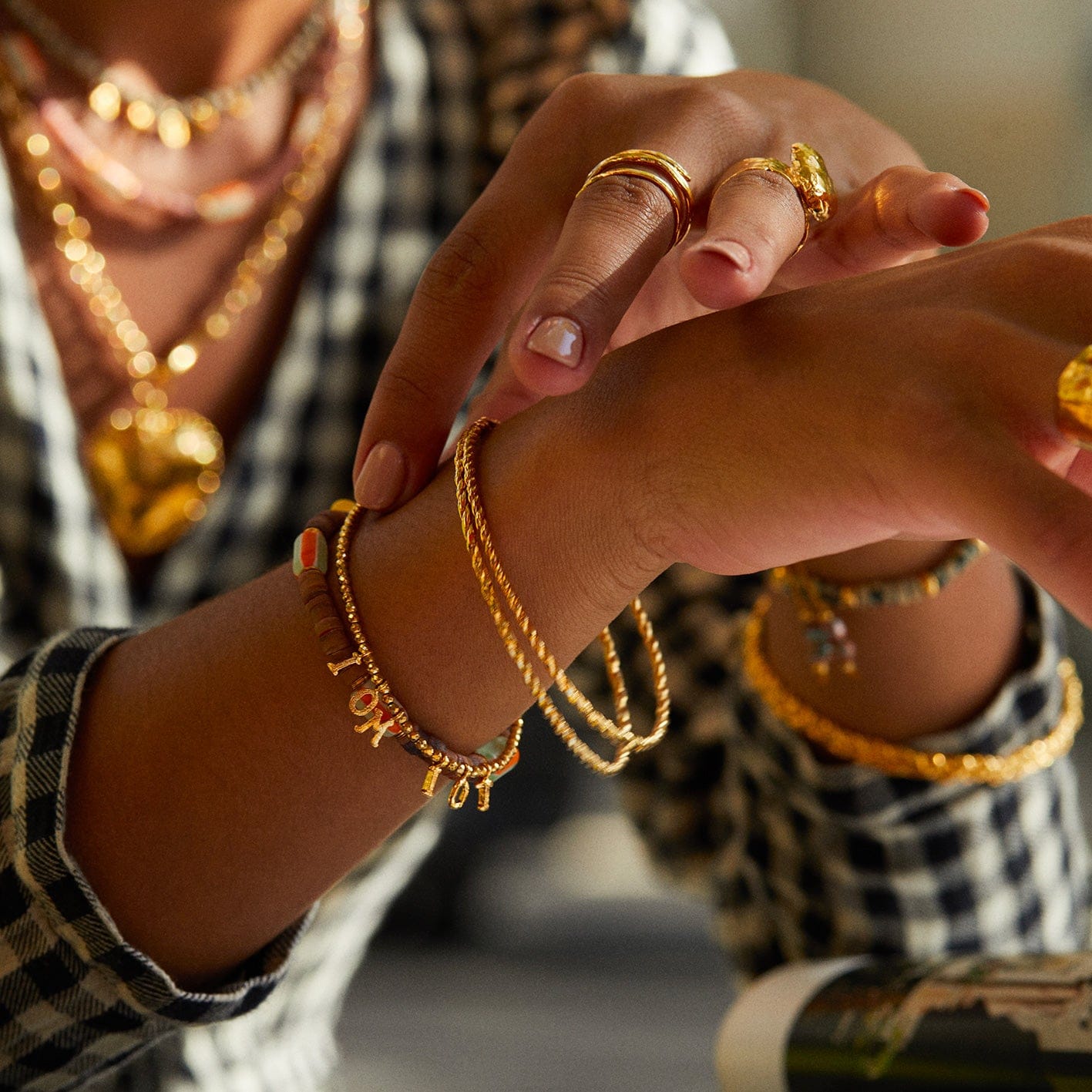 Elise Tsikis Paris Bracelet Bussola - archive