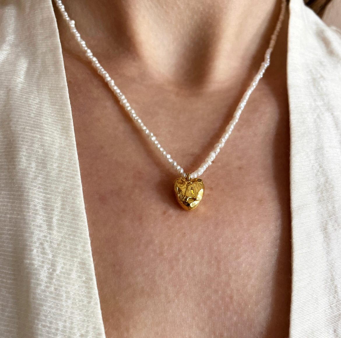 Elise Tsikis Paris Collier de perles Fakiris