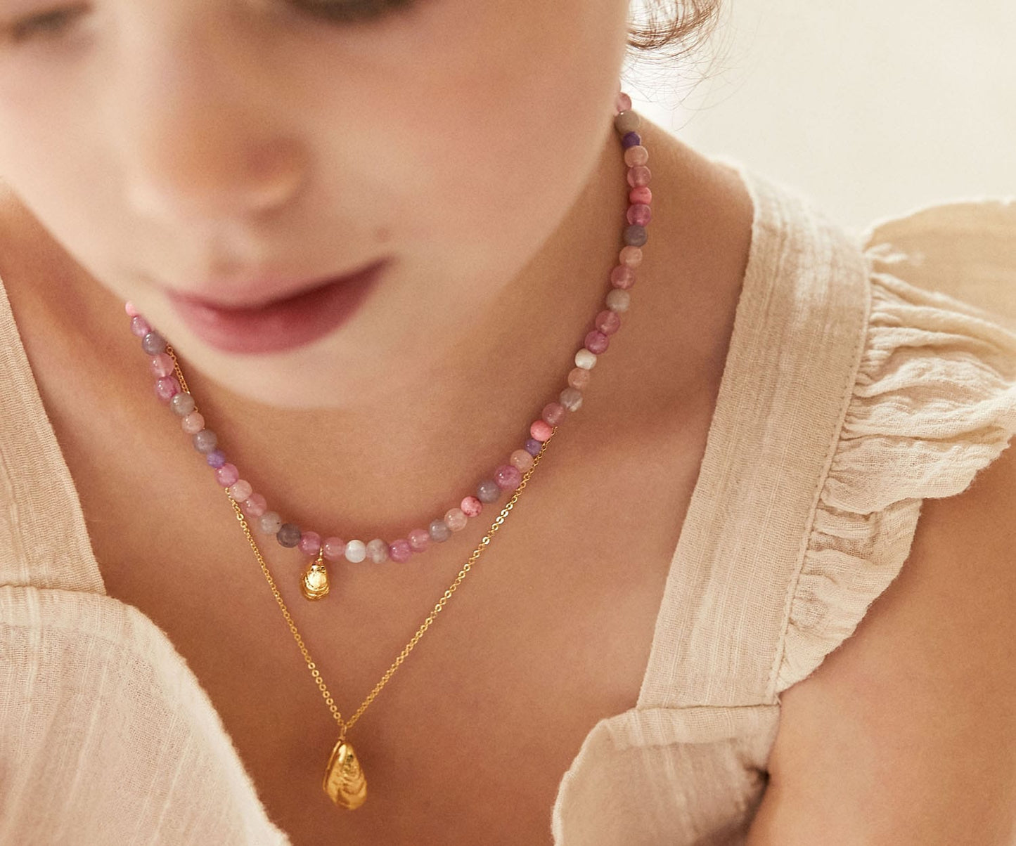 Elise Tsikis Paris Collier Ondine - archive