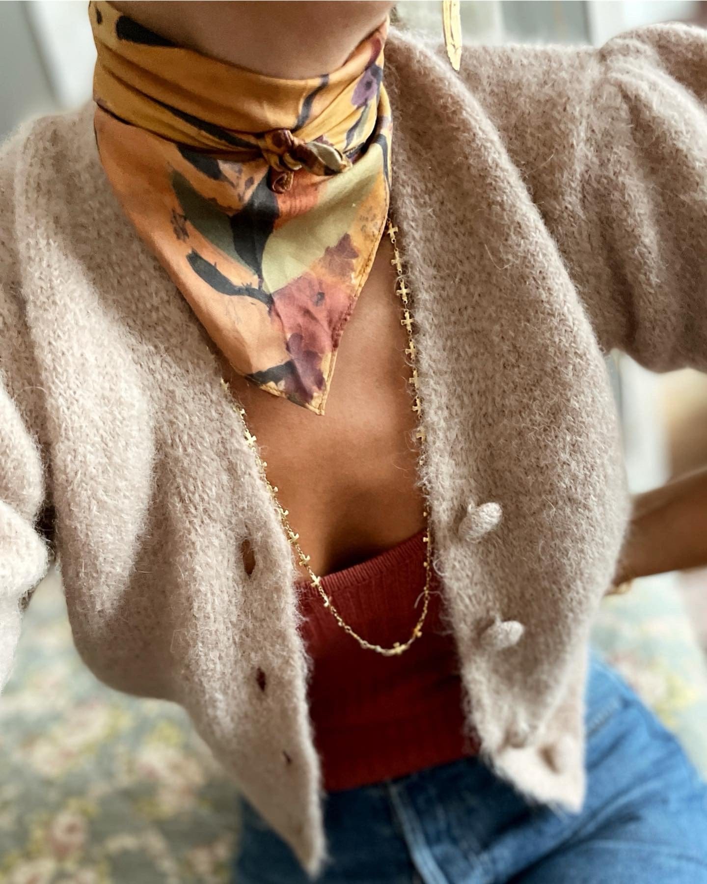 Elise Tsikis Paris Foulard Sierra - archive